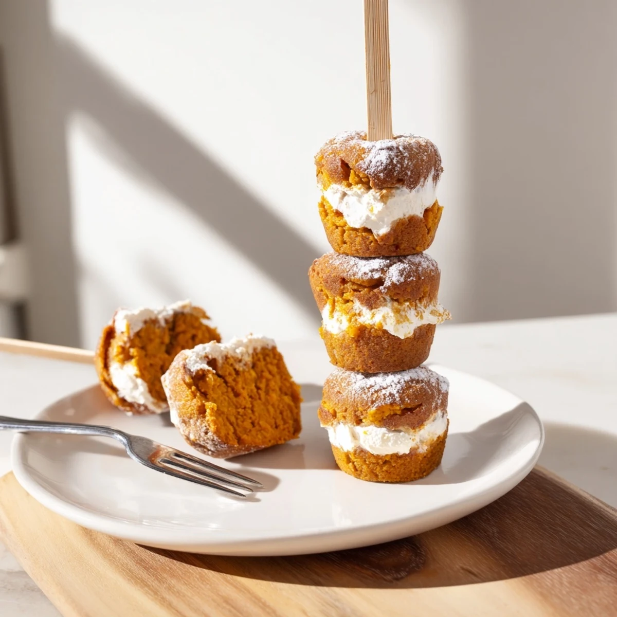 Cream Cheese Sweet Potato Muffins