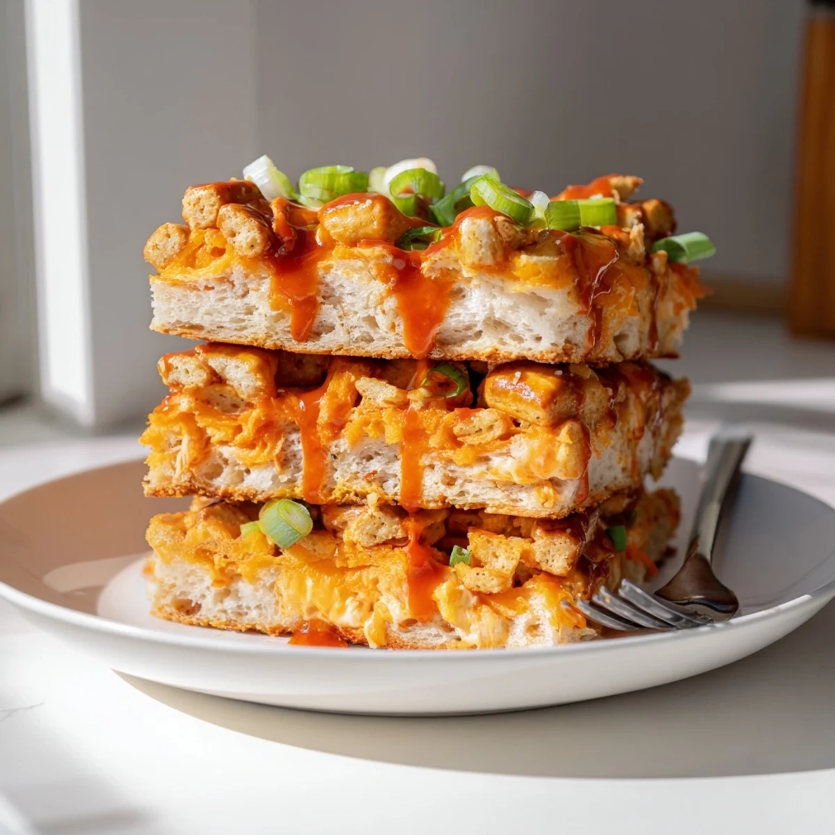 Buffalo Ranch Pretzel Biscuit Bars