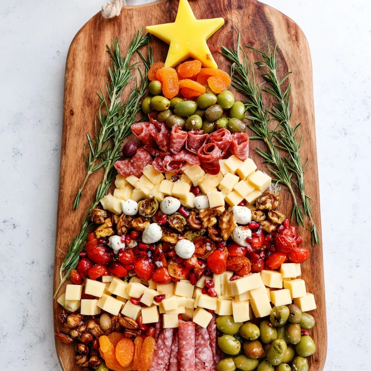 Christmas Tree Charcuterie Board