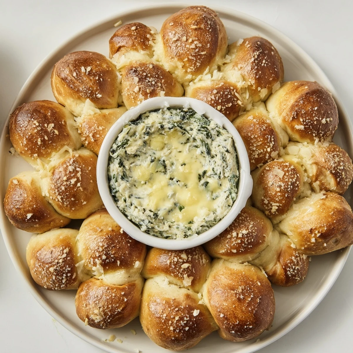 Pretzel Wreath Dip Ring