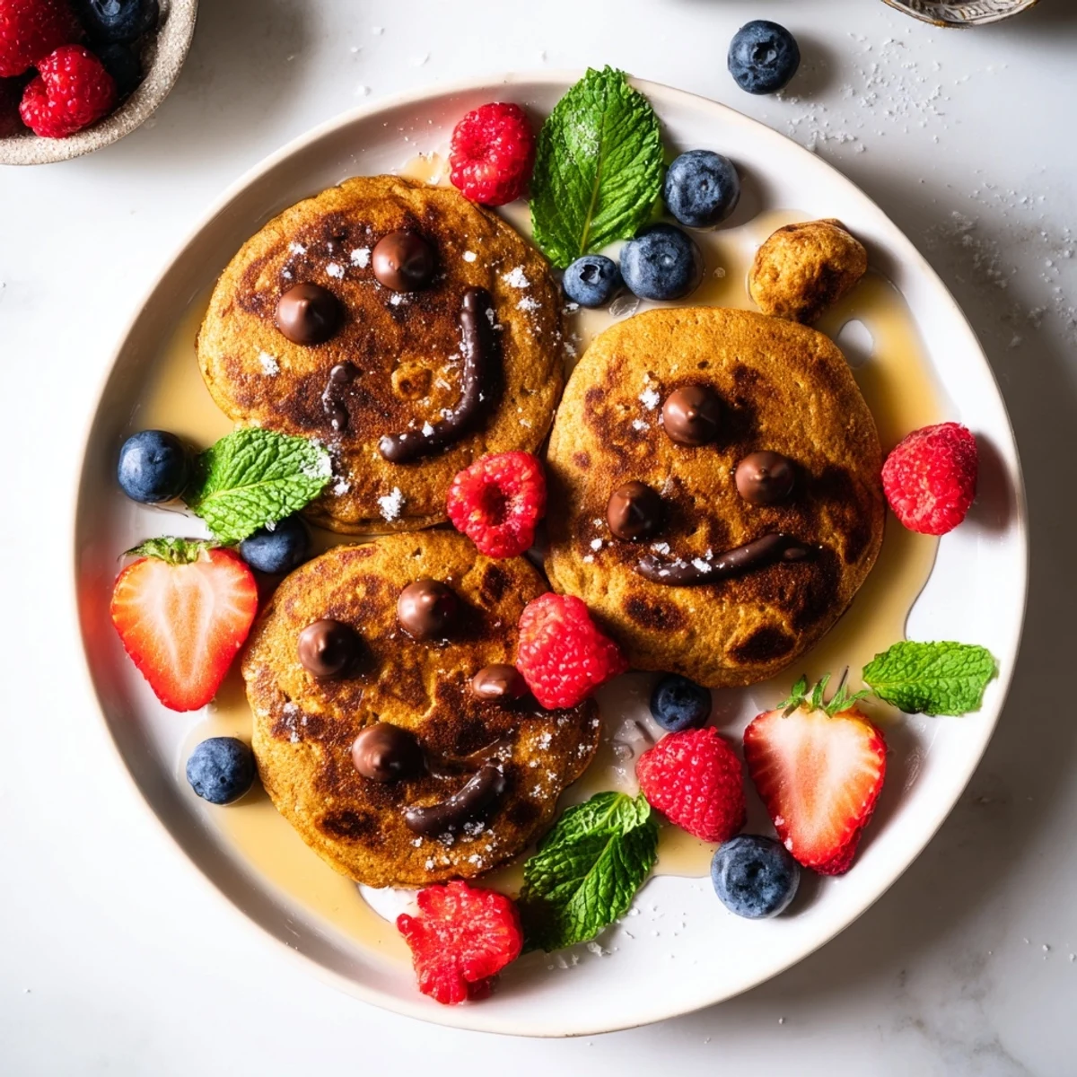 Gingerbread Boy Berry Board