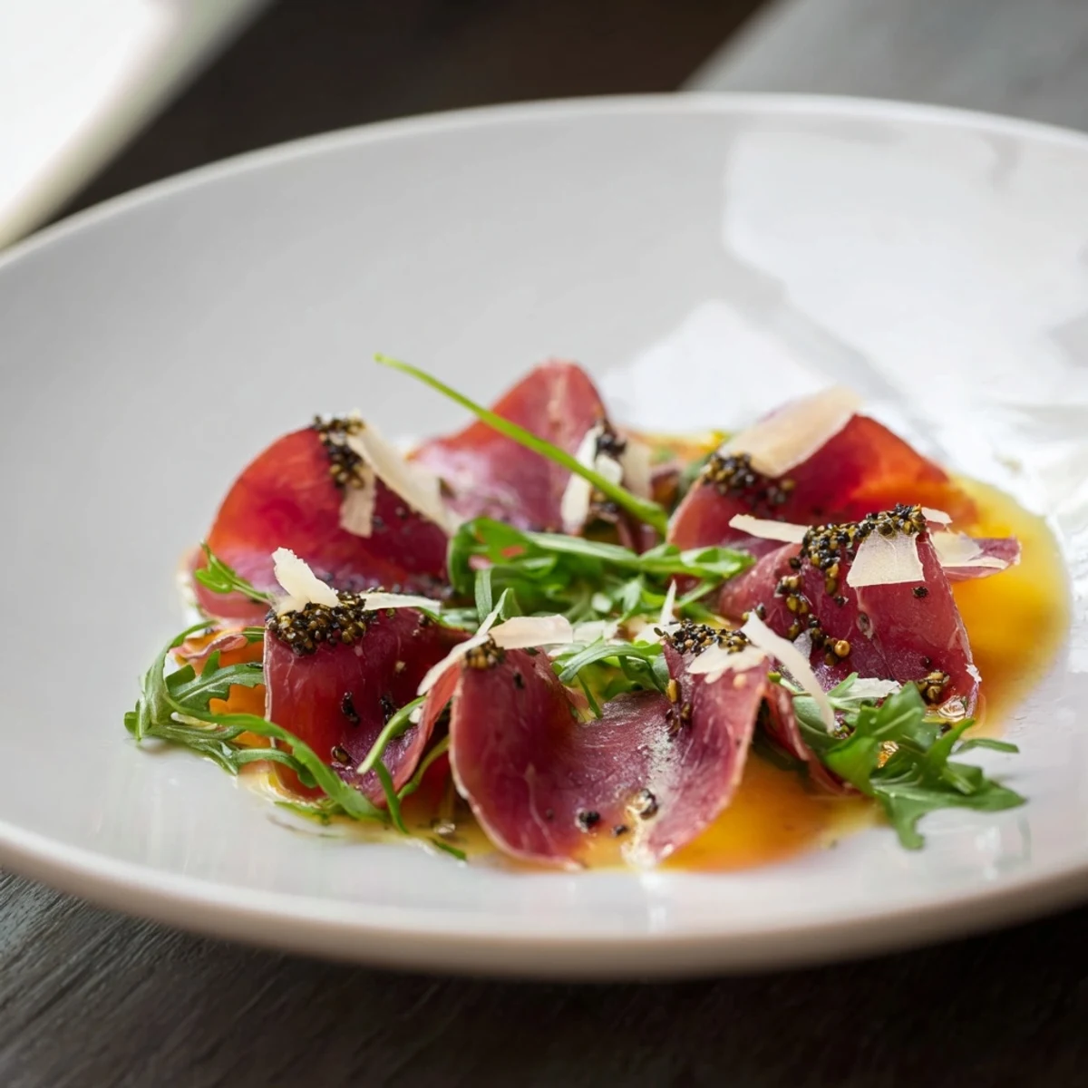 Origami Fold Beef Appetizer