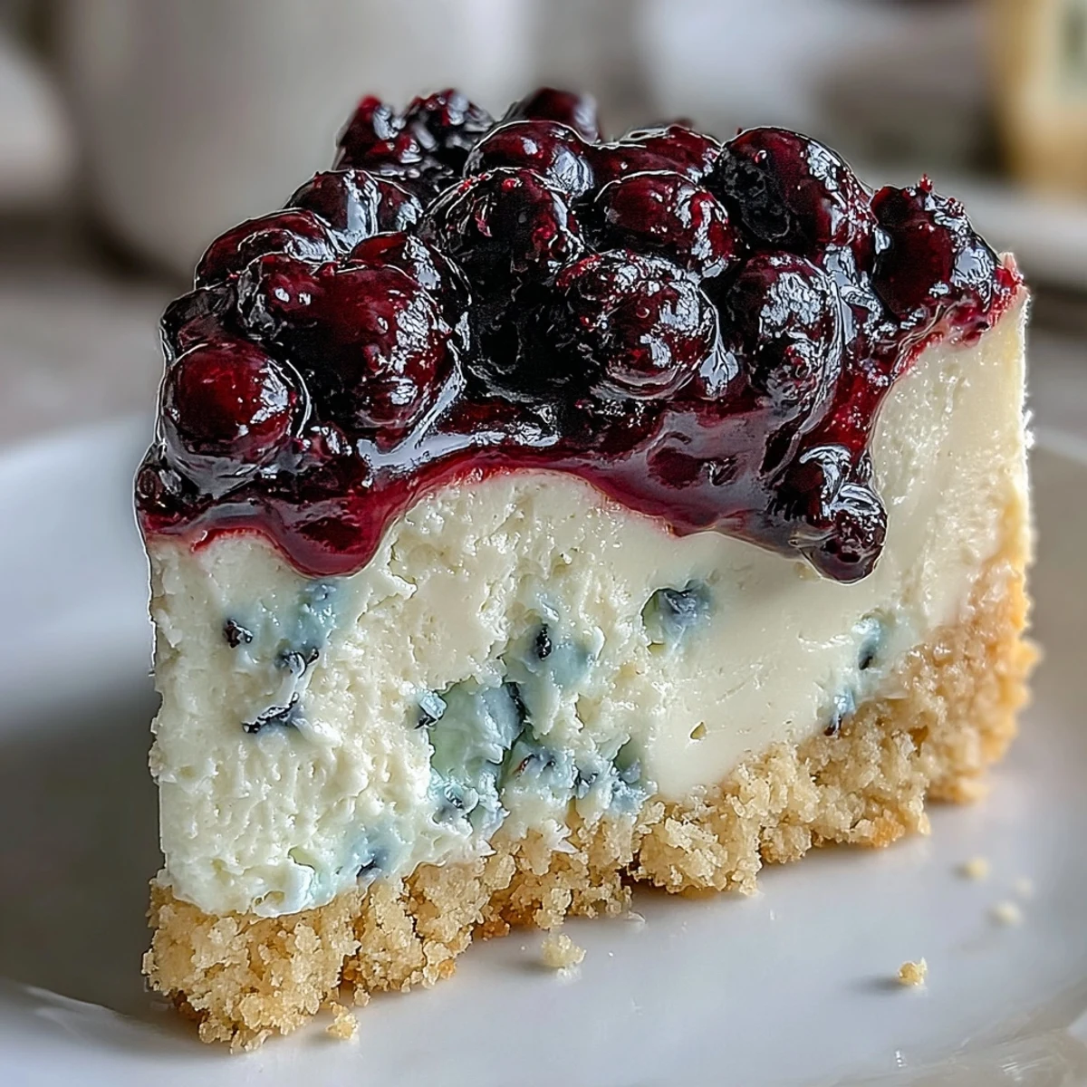 Perfect chilled summer dessert garnished with whipped cream and mint for a refreshing, sweet finish.