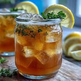 Refreshing lavender honey lemonade pitcher with vibrant lemon slices and fresh lavender sprigs, perfect for spring gatherings.