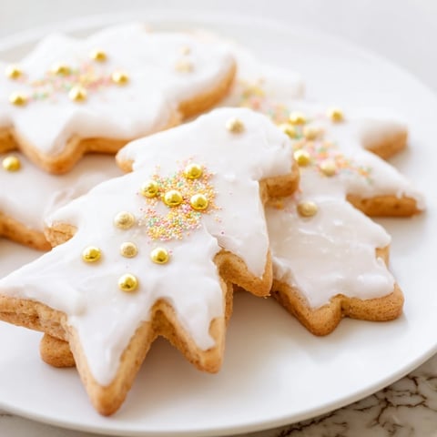 Buttery Biscuits Anges de Noël, shaped like angels, are ready to be iced with festive decorations.