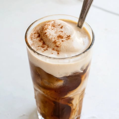 Creamy Proffee Power Blend, a chilled iced latte, is ready to fuel your busy mornings.