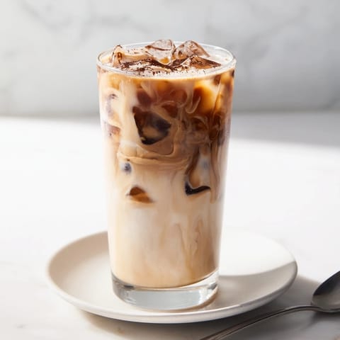 Nutty tahini iced coffee blend, refreshing and perfect for warm days.  