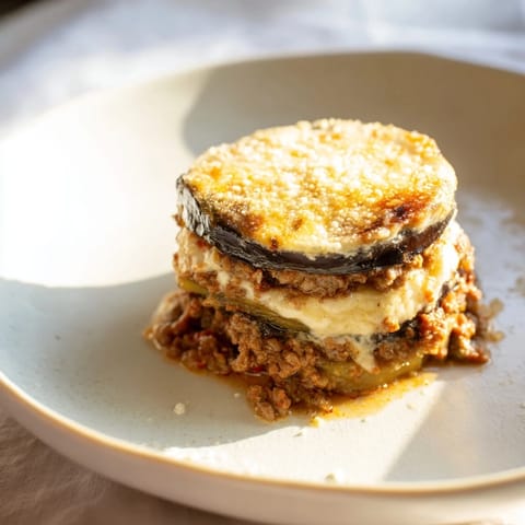 Moussaka Beef Eggplant Layers #165
