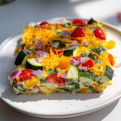 Egg Veggie Sheet Scramble #202
