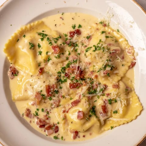Olive Garden Ravioli Carbonara #239