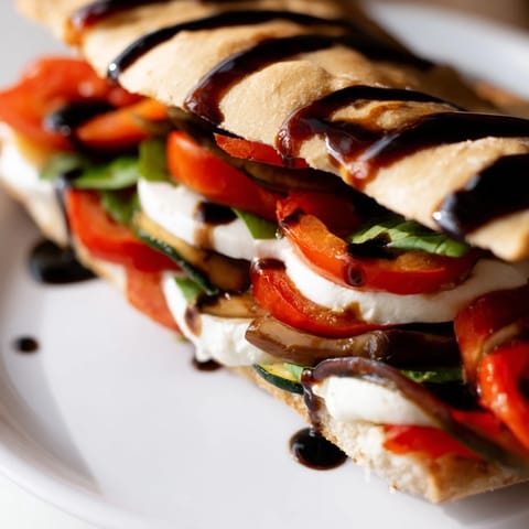 Sheet-Pan Roasted Veggie Caprese #261