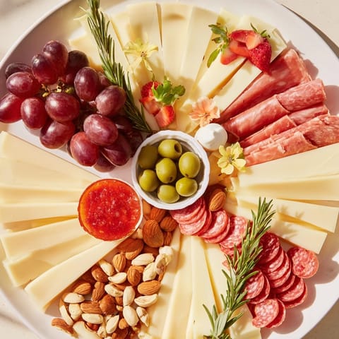 Star-Shaped Appetizer Board #275