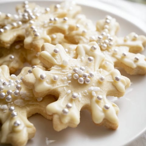 Winter Snowflake Platter Delight #293