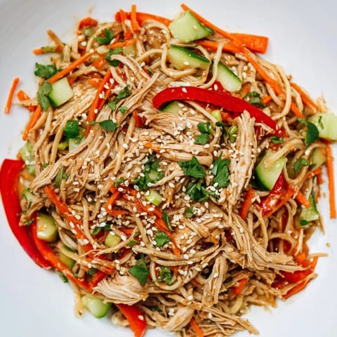 Chilled Chicken Noodle Salad #415