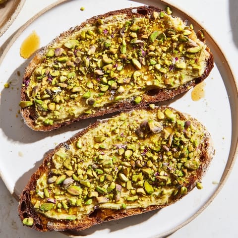 Pistachio Butter Toast #431