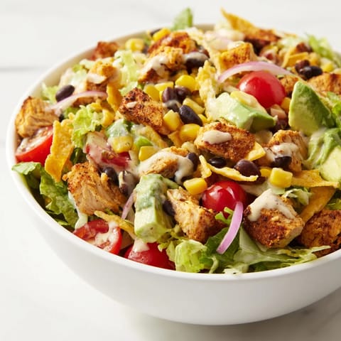 Chicken Taco Chopped Salad #464