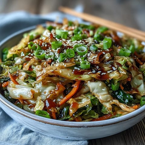 Hot and Sour Cabbage #495