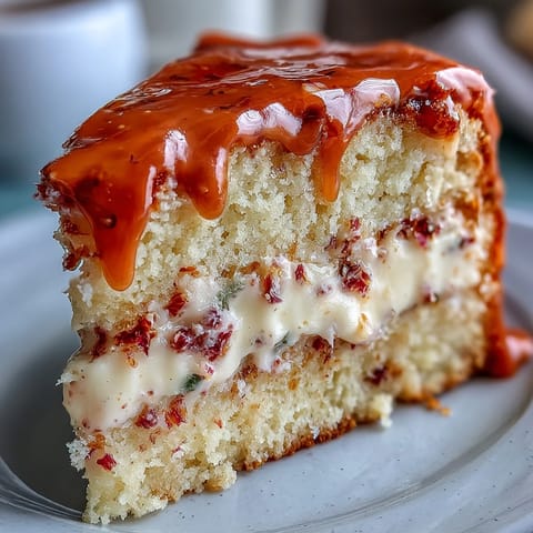 Heavenly Blood Orange Yogurt Cake