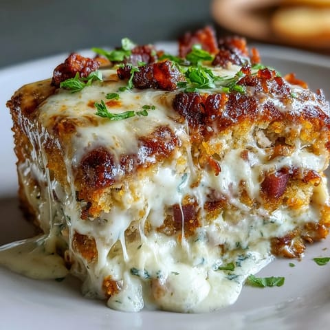 Keto Chicken Cordon Bleu Casserole