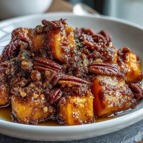 Candied Yams Pecan Streusel #600