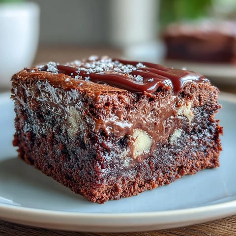 Triple Chocolate Sourdough Brownies