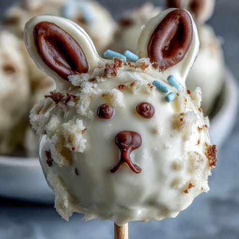 Easter Bunny Cake Pops