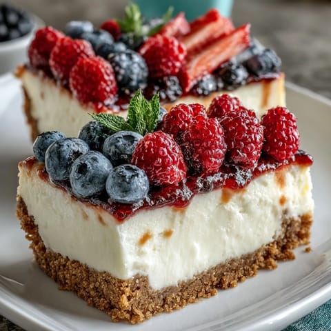 No-Bake Cheesecake Flag