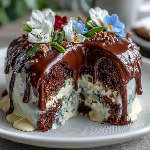 Here are 3 unique, SEO-optimized ALT image texts for the Spring Floral Drip Cake with Lemon Frosting, tailored for U.S. food blogging audiences: