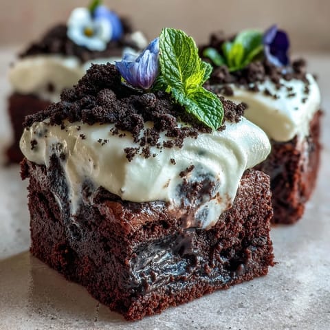 Mother's Day Flower Pot Brownies