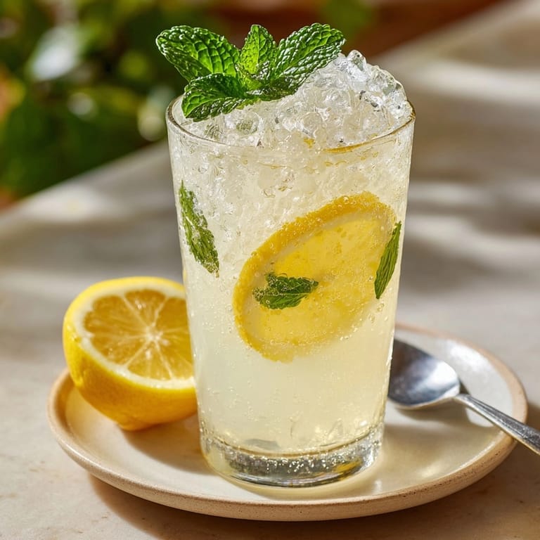 Creamy condensed milk lemonade poured over ice, showcasing vibrant citrus and smooth sweetness.