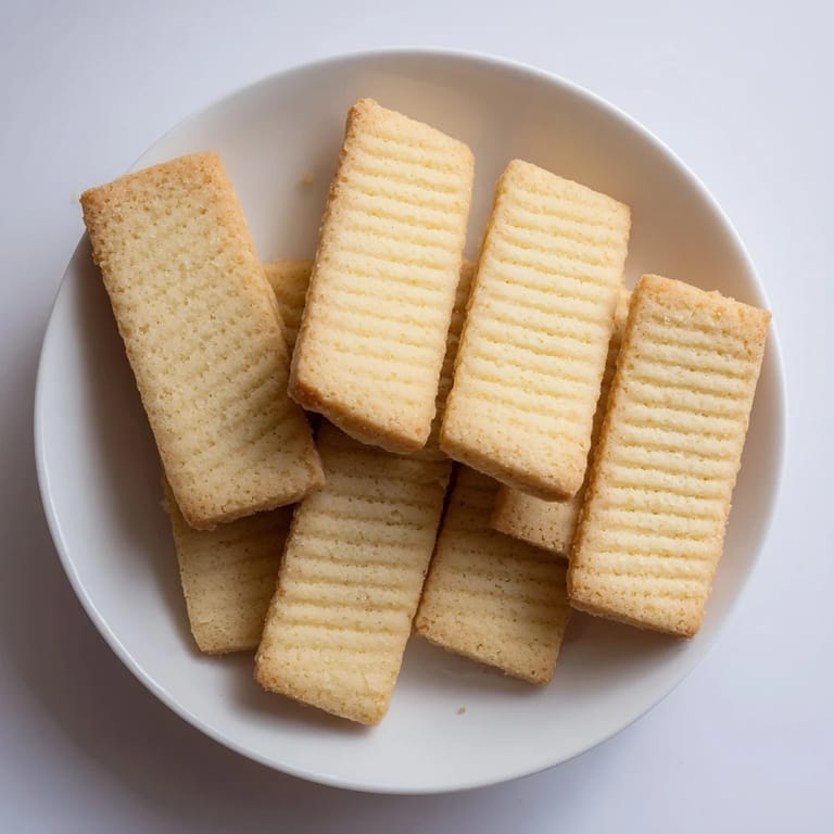 These homemade classic shortbread cookies are perfectly crumbly, lightly sweet, and deliciously simple to make.
