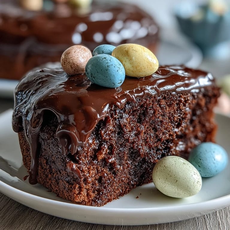 Colorful Easter chocolate bark featuring Cadbury eggs and pastel candy melts.