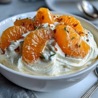 Creamy Mandarin Orange Creamsicle Jello Salad, vibrant with juicy oranges, chilled for dessert.